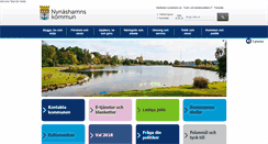 Desktop Screenshot of nynashamn.se