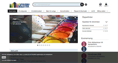 Desktop Screenshot of bibliotek.nynashamn.se